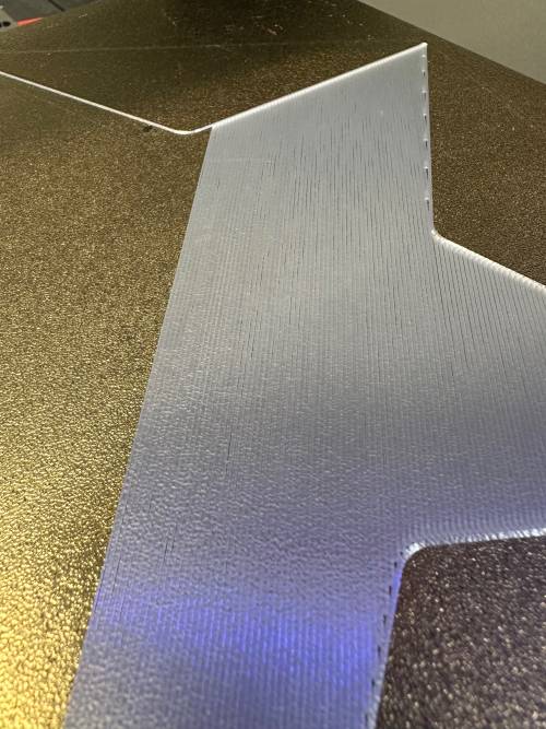 Ein zu großer Abstand.